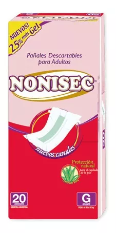 Nonisec Pañales Para Adultos Con 25% Mas De Gel Xxg 20 U - FarmaPlus