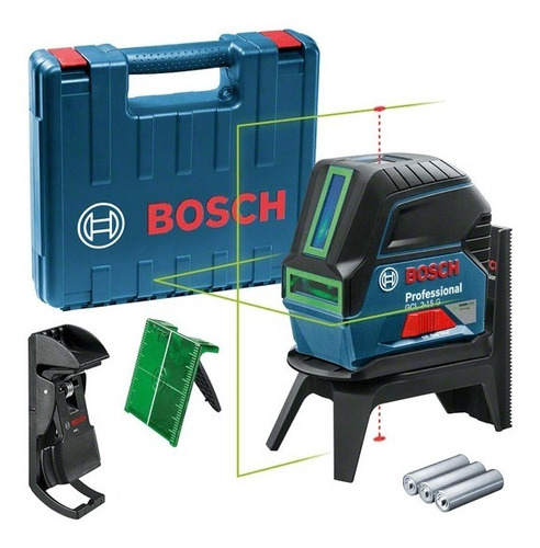Nivel Láser De Línea Professional Bosch Gcl2-15g (verde)