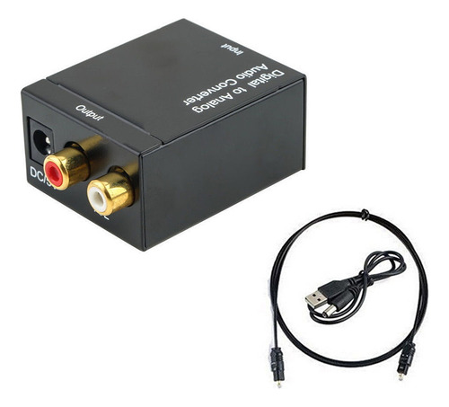 Convertidor De Audio Digital Óptico A Análogo Rca