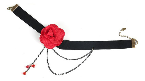 Collar Gargantilla De Moda Para Mujer Terciopelo Listones