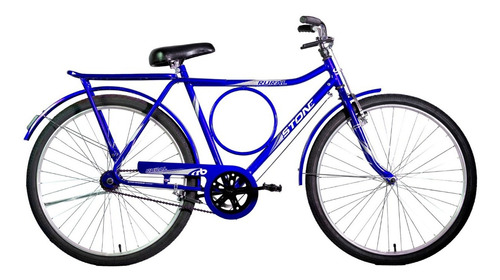 Bicicleta Aro 26 Rural Varão Stone Bike Cor Azul
