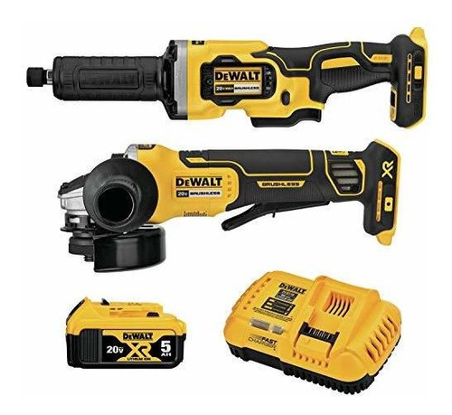 Dewalt 20v Max Xr Juego De Amoladora Angular, Amoladora