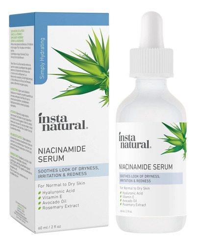 Suero Facial 5% Niacinamida, Vitamina B3, Hidratente Y Antie