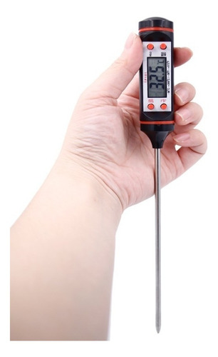 Imagen 4 de 6 de Termometro Digital Lcd Pincha Carne -50 A 300° Caballito