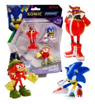 Comprar Figuras Coleccionables X3 Sonic Prime Caffaro Son2020
