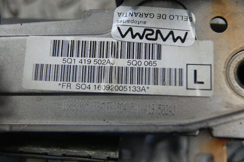 Columna Dirección Seat Leon 2016 Original 5q1 419 502aj (Usado)