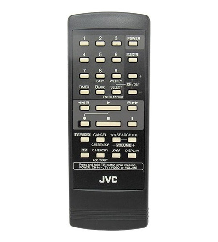 Controle Remoto Jvc Video G Ur64ec1086 * Gur64ec1086