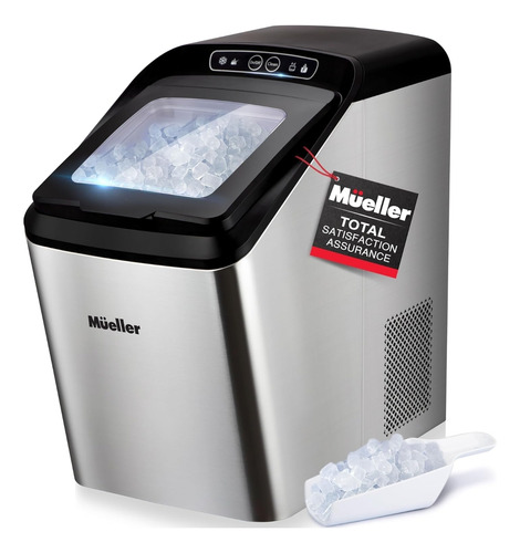 Máquina De Hielo Ultra Sonic Silenciosa 30 Libras Automática