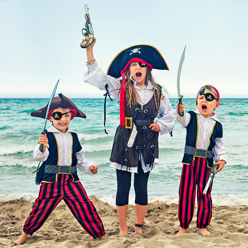 De Ojo Pirata, Máscara De Ojo , Accesorios Piratas