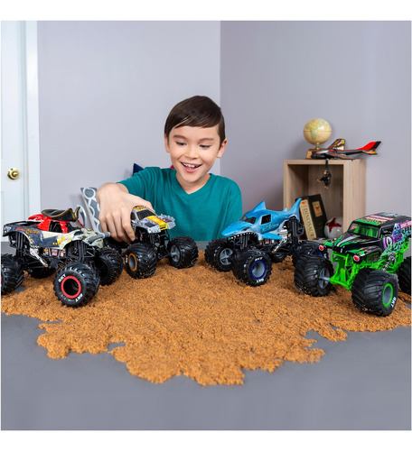 Camión Monstruo Oficial Retro Grave Digger A 3