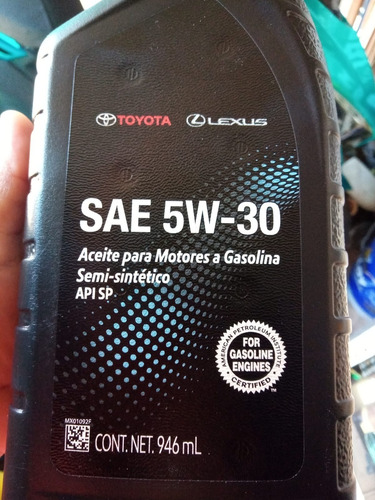 Aceite Motor Toyota 4runner Semi-sintetico 6pz