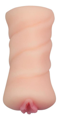 Masturbador masculino Lovetoy Masturbador masculino Vagina masculina Masturbador de bichano rosa - cor nua