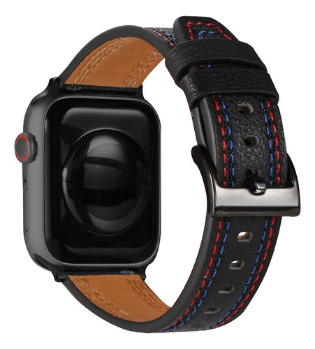 Correa De Cuero Para Apple Watch Ultra Cómoda De