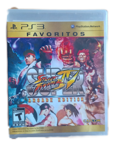 Super Street Fighter 4 Arcade Edition Play Station 3 Ps3