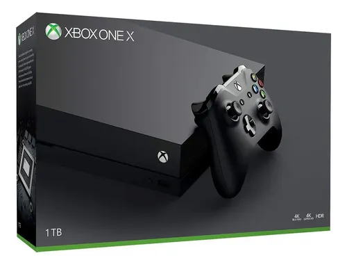 Microsoft Xbox One X 1tb Negro. | MercadoLibre