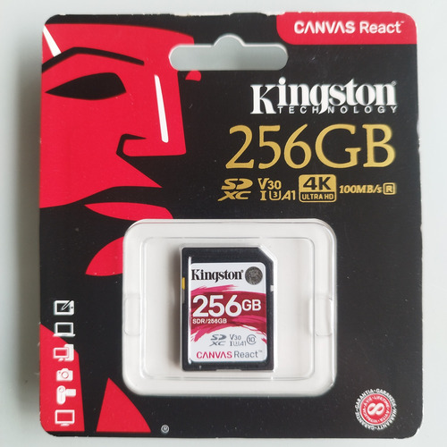 Tarjeta Memoria Sd 256gb Kingston 