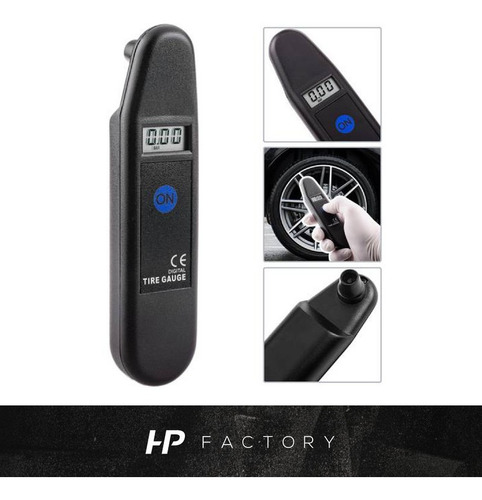 Medidor De Presion Digital Neumatico Manometro Auto Moto