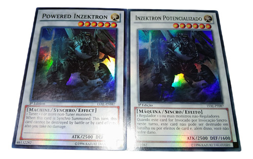 Yugioh - 2x Powered Inzektron ( 1 En ,1 Pt)