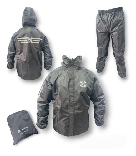 Conjunto Impermeable Tipo Sudadera 2 Piezas, Tallas Grandes.