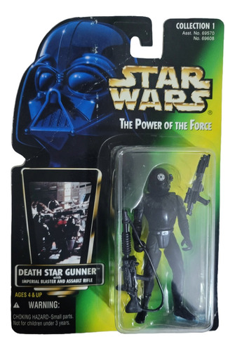Star Wars Potf, Green Card Photo, Death Star Gunner Nuevo