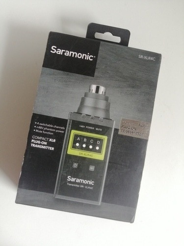 Saramonic Sr-xlr4c 4 Canales Xlr Inalámbrico Vhf Plug-xlr