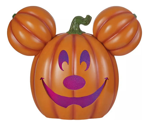 Calabaza Mickey Halloween Disney Con Luces Y Sonido