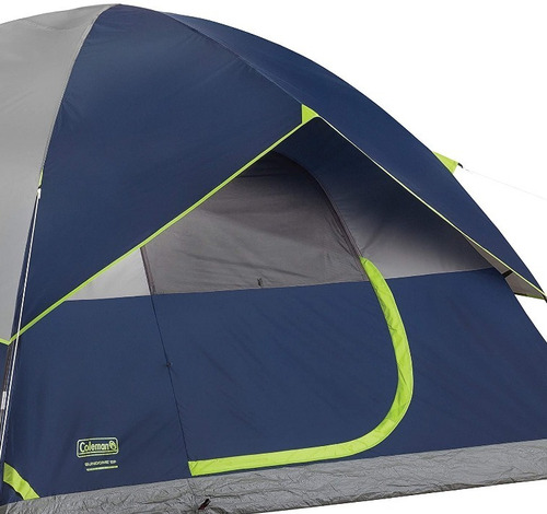 Imagen 6 de 8 de Carpa Coleman Sundome Navy Cúpula Para 3 Personas