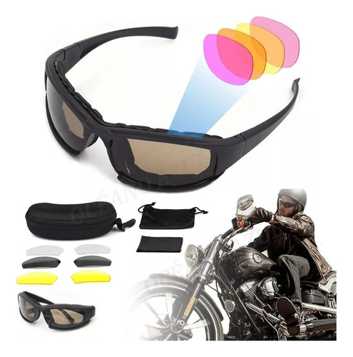 Lentes Tácticos Daisy X7 Deportivos Goggle Para Motocicleta