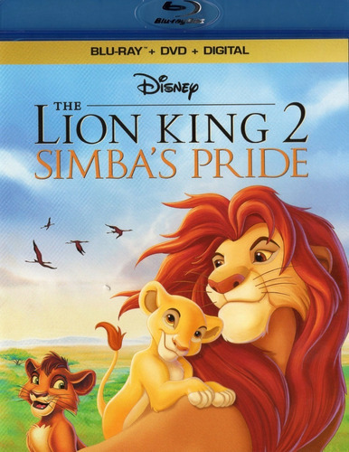 El Rey Leon 2 Dos El Reino De Simba Pelicula Blu-ray + Dvd