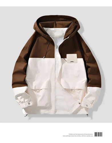 Chaqueta Deportiva Con Capucha De Otoño Para Hombre