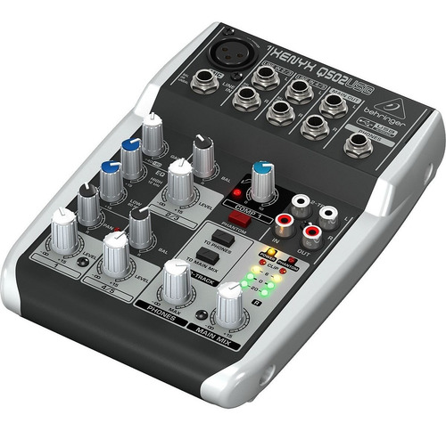 Mesa De Som Behringer Q502 Usb Mixer