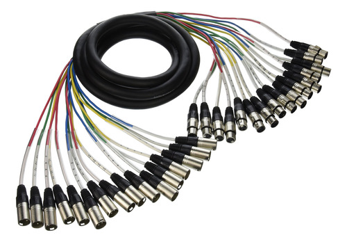 Seismic Audio - Cable De Serpiente Xlr De 16 Canales - 10 Pi