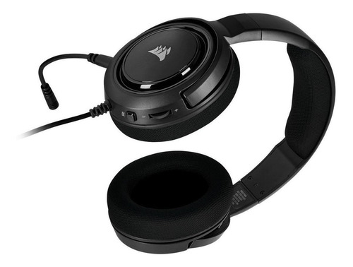 Imagen 4 de 4 de Audífonos gamer Corsair HS35 Stereo carbon