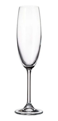 Copa De Cristal Bohemia Champagne 230ml Caja X6 Unid