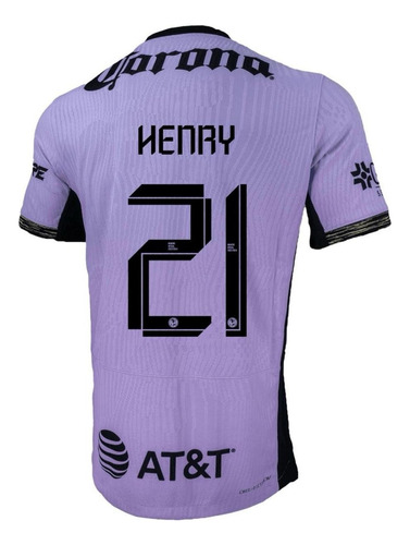 Jersey América Henry #21 Tercera Jugador 2023-2024