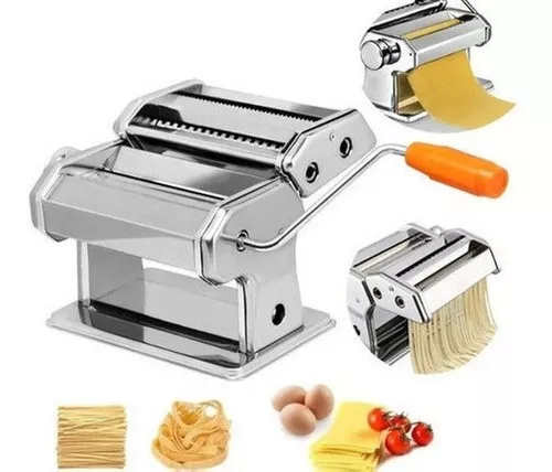 CucinaPro 177 Pasta máquina de pasta fresca, Máquina para hacer pasta,  Plateado