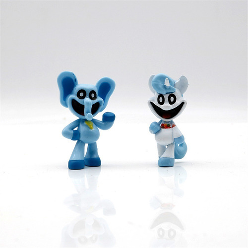 8pcs Poppy Playtime Smiling Critters Figura Juguete Modelo C