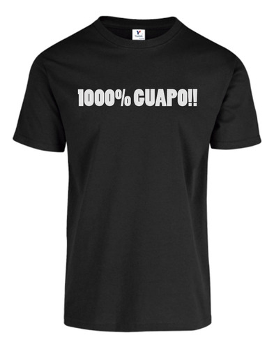 Playera Hombre Mamona 1000% Guapo Reflejante Algodón Suave