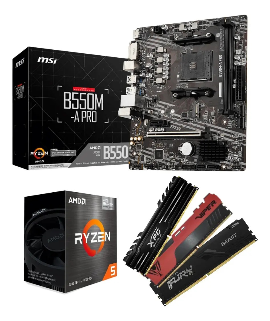Ryzen 5 5600g B550m | Mercado Livre