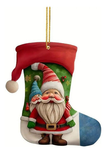 Adorno Para Árbol De Navidad 2024, Adorno Navideño 2024 2d,