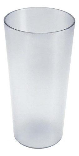 Vaso cónico Coza Casual en polvo, 500 ml, cristal