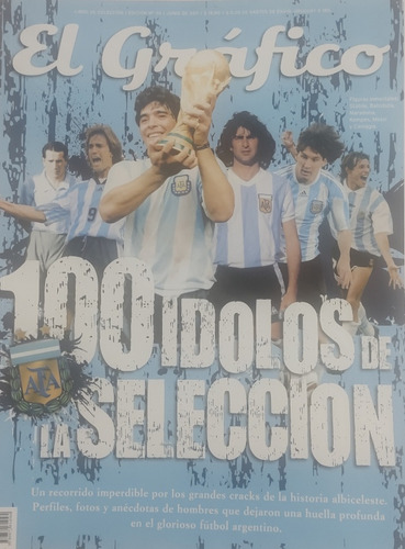 El Grafico Libro 30 De Colección 100 Ídolos De La Seleccion