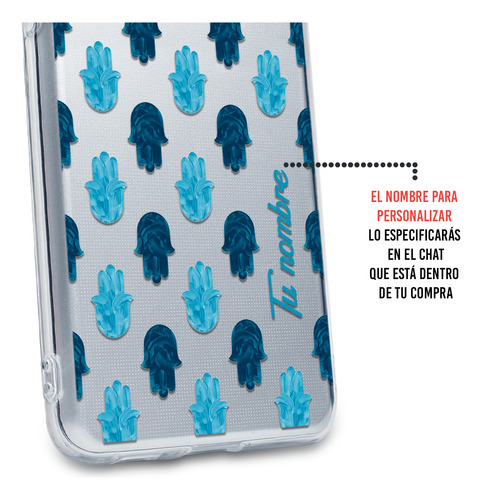 Funda Para Honor Mano Fátima Hamsa Personalizada Nombre