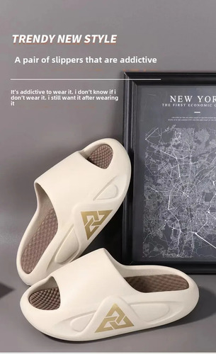 Zapatillas Eva Para Hombre Con Fondo Grueso Y Sandalias Para