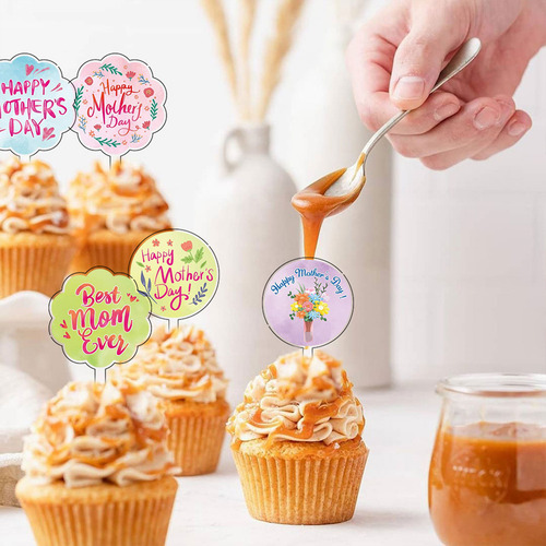 (03 #mold) Decoración Acrílica Para Tarta De Feliz Cumpleaño