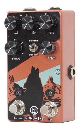 Imagem 3 de 3 de Pedal Walrus Monument Harmonic Tap Tremolo V2