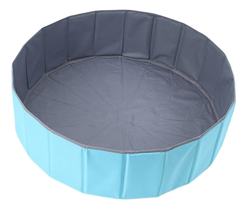 Parque Infantil Dobrável Para Bebês Azul 120cm X A30cm
