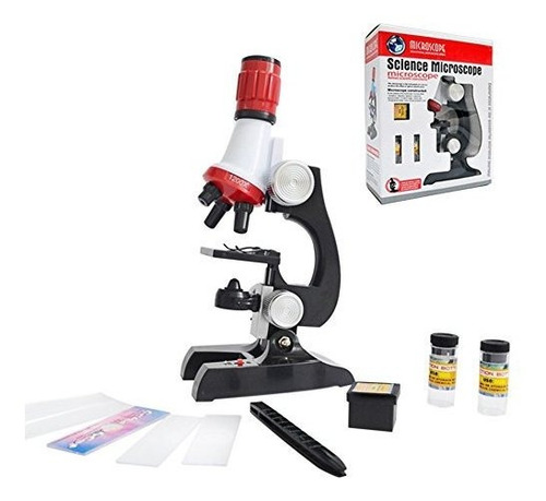 Imagen 2 de 6 de Microscopio Para Principiante Estudiante Amscope-kids Con