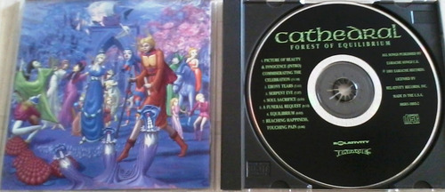 Cd Cathedral Forest Of Equilibrium 1er Ed Doom Death Metal (Usado)