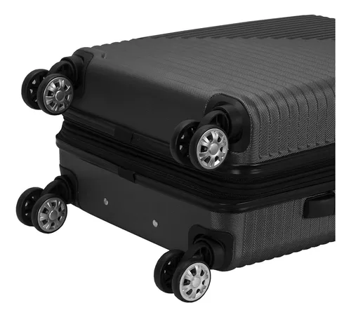 ~? Rockland Star Trail Hardside Spinner Wheel Equipaje, Gris